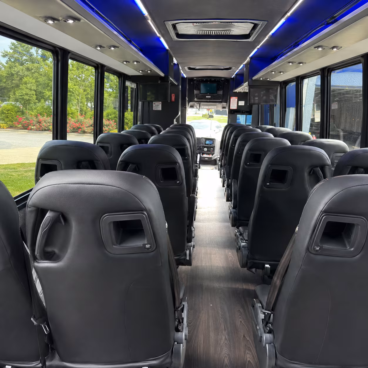 airport transfer buses for out of town wedding guests flying into sjc