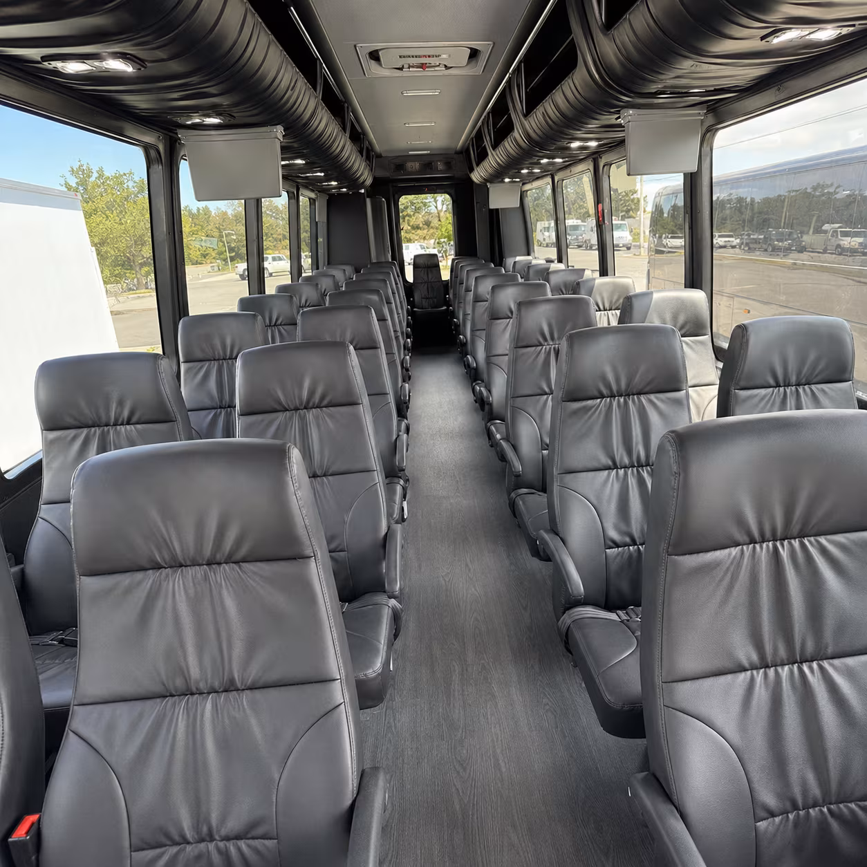 cupertino 25 passenger minibus inside