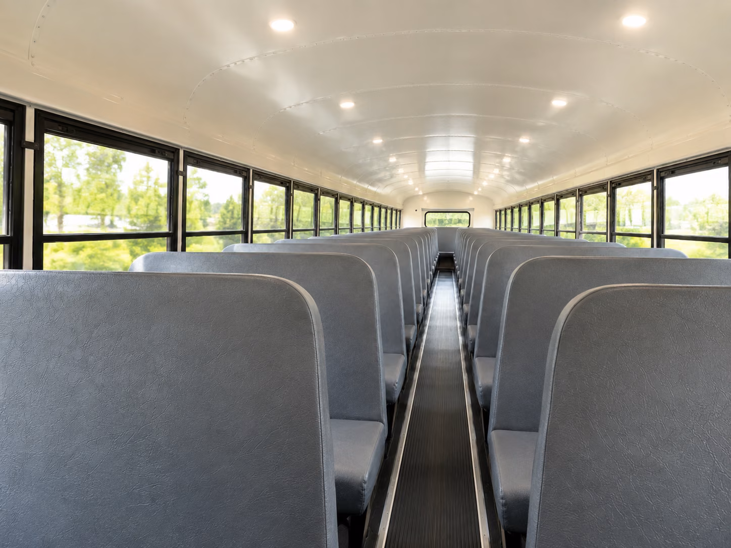 cupertino school bus interior