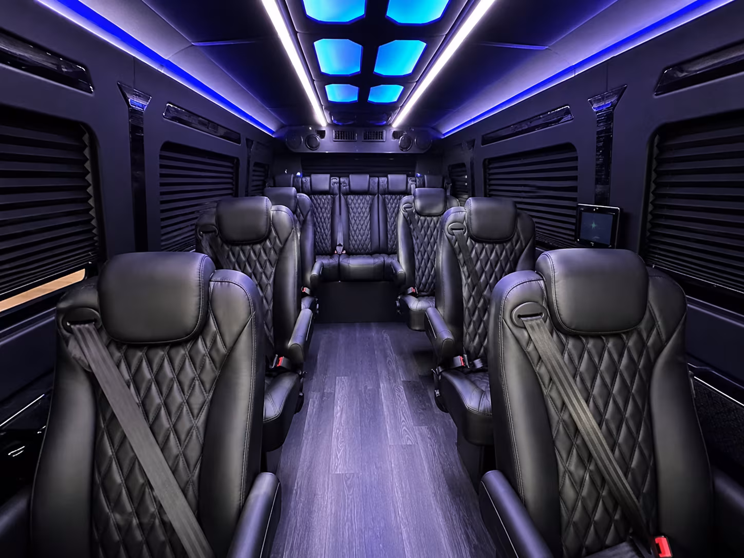 cupertino sprinter van with driver interior