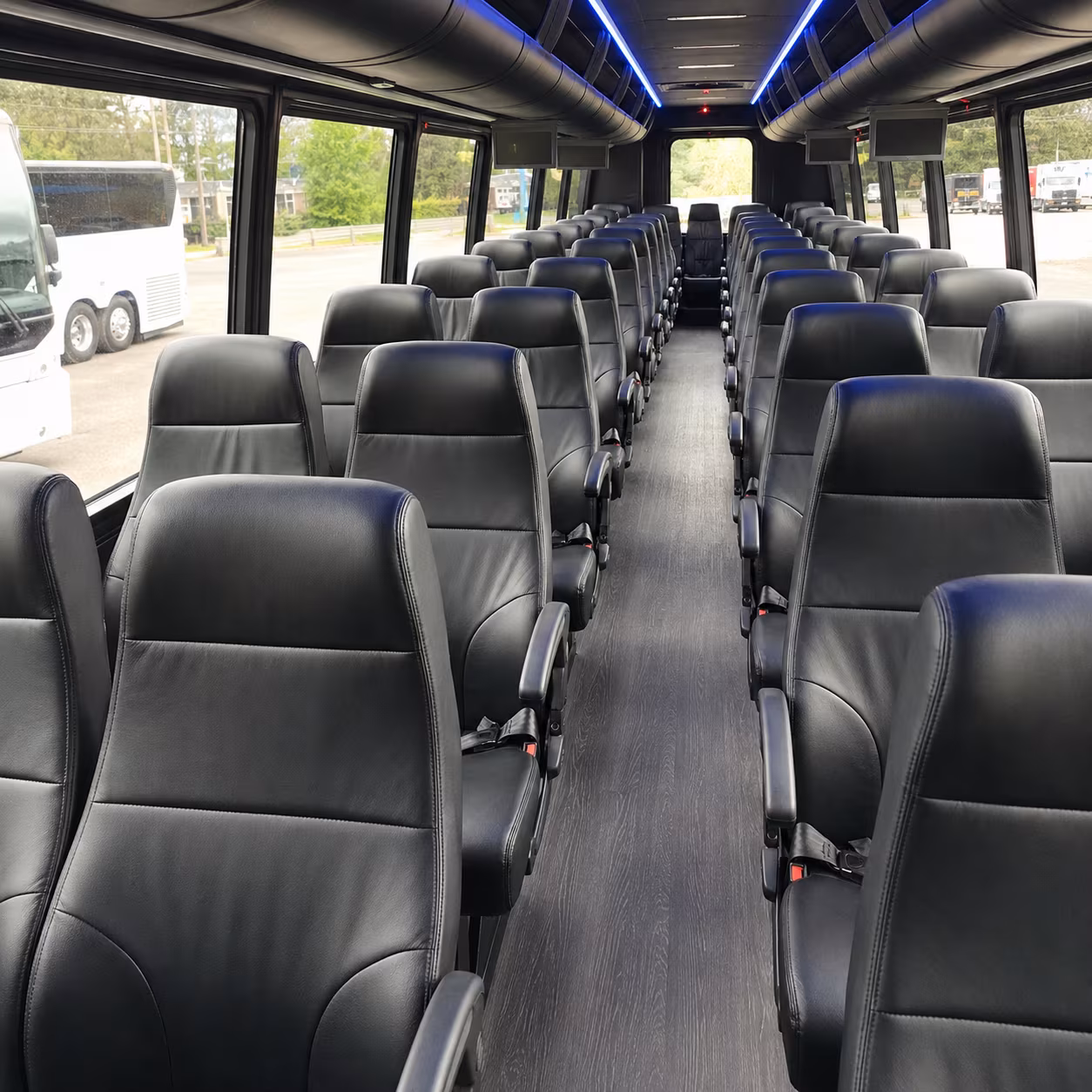 minibuses for cupertino bridal party transportation on the wedding day