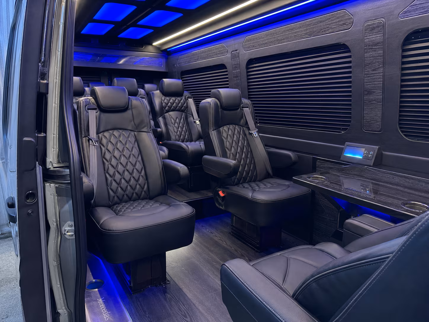 sprinter van transportation for groups and events across cupertino